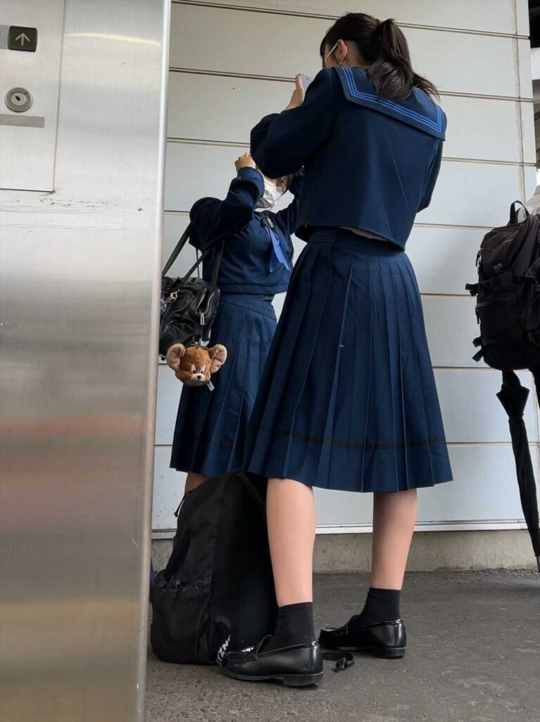 制服JK　街撮り