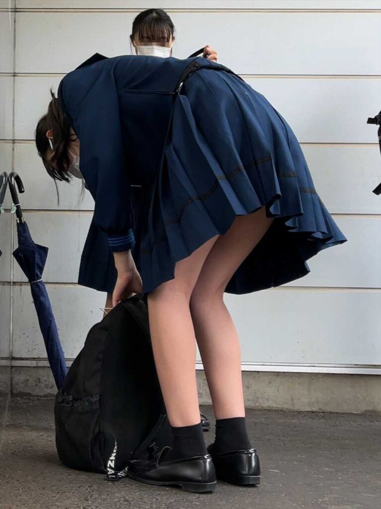 制服JK　街撮り