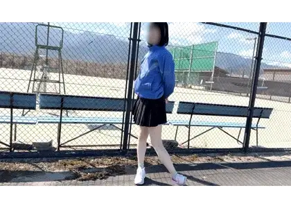 【丸見え】セーラーでストレッチ！かわいいおぱんつ丸見えで大絶景！プリケツ最高！