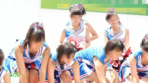 祭りだチア M夏祭り第三弾！ふくらみ！食い込み！股染みも！？ ヒップホップ系Kチアダンス